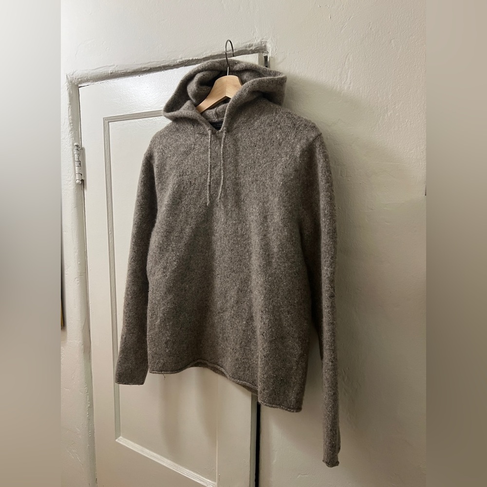 Banana Republic Grey Cashmere Hoodie